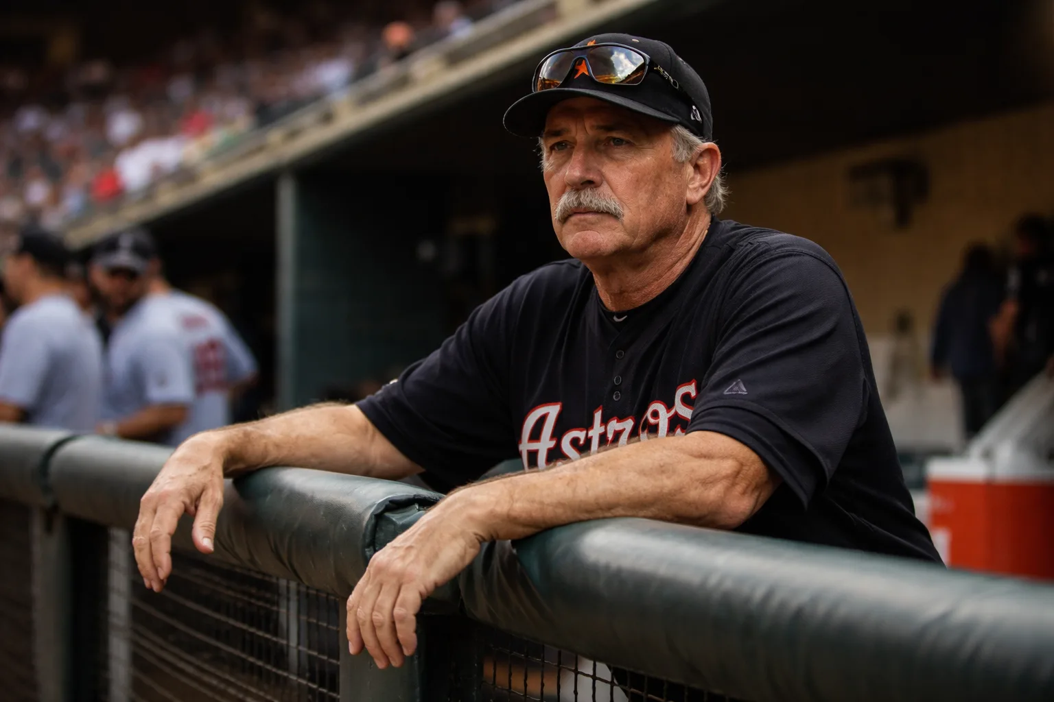 Phil Garner during his tenure as a manager in Major League Baseball.